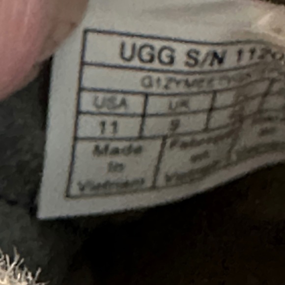 UGG Funkette Women's Leather Platform Boot Size 11 Matte Seaweed Green NWOB - Picture 4 of 11